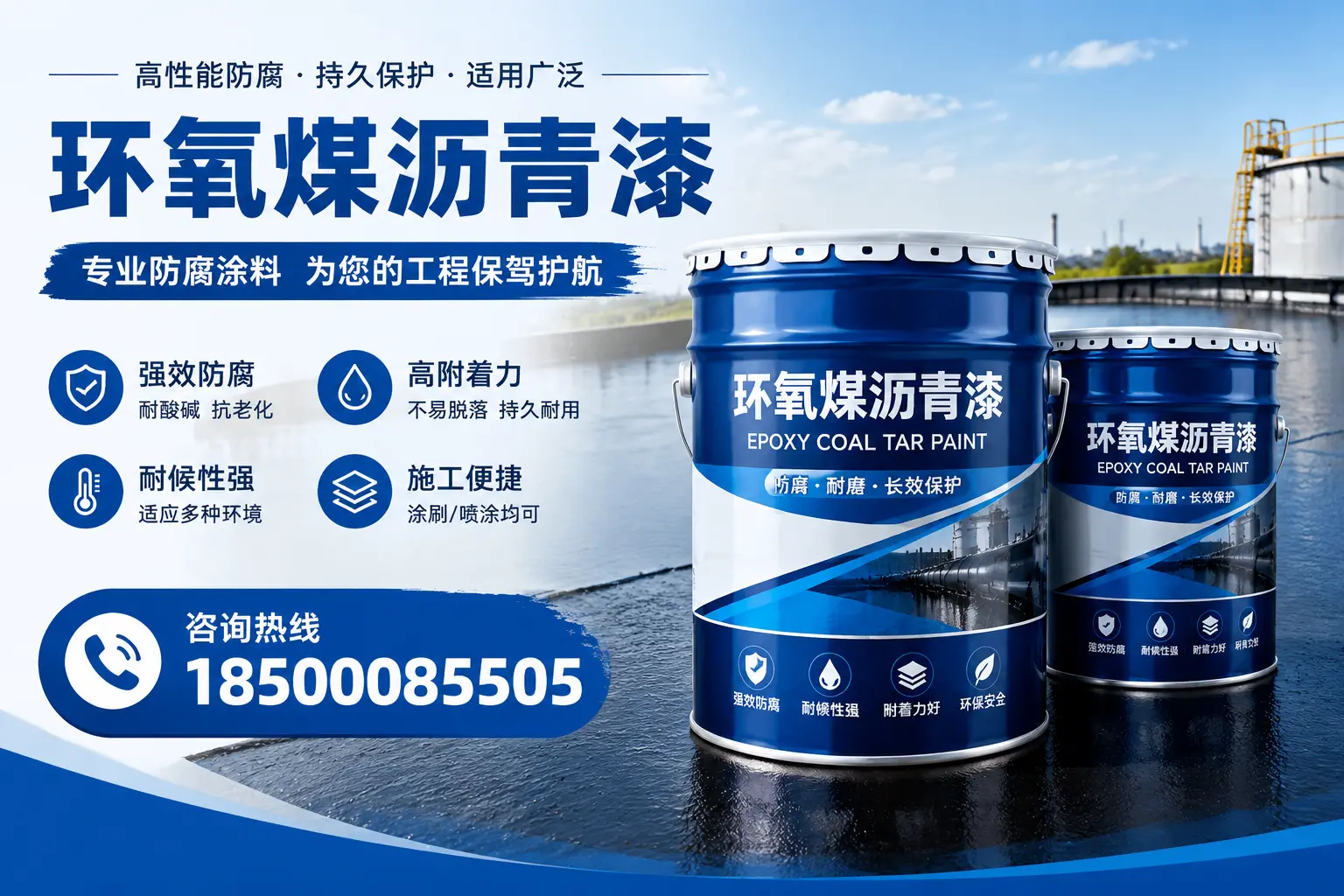环氧煤沥青漆与其他漆类的比较,袁州用户的选择依据