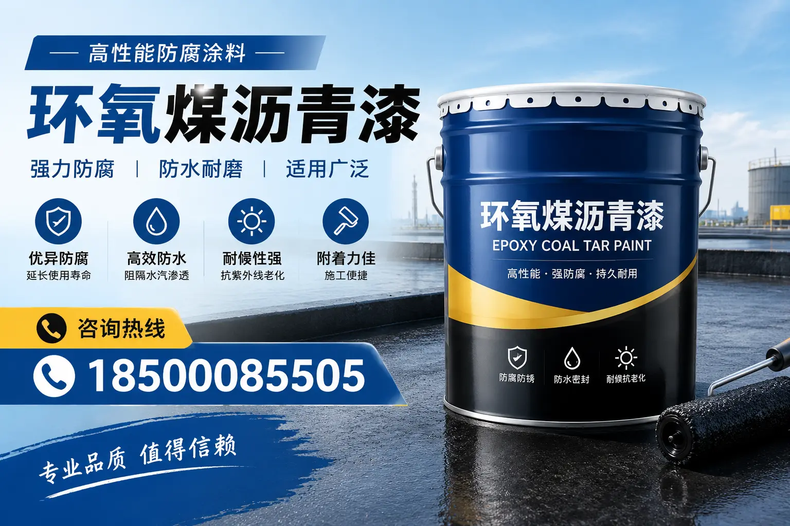 环氧煤沥青漆的主要成分与功能,袁州用户深度了解